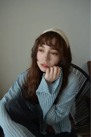 ロング 🧸似合わせデザイン ほそいけいこ🧸のヘアスタイル