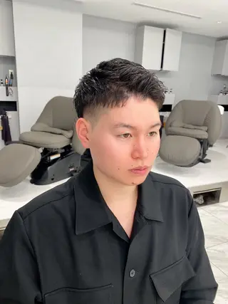 ショート パーマ メンズ 新宿メンズ特化 🥇店長JUKIYAのヘアスタイル