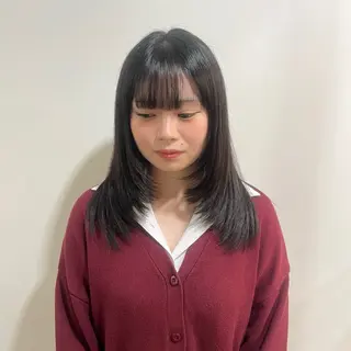 ロング やまき さきね/ボブのヘアスタイル