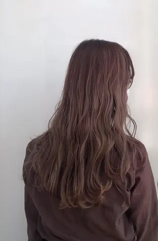 ロング カラー ヘアアレンジ 女性スタイリスト専門サロン Zina 天神所属・NANA／trend style🕊🍑のヘアスタイル