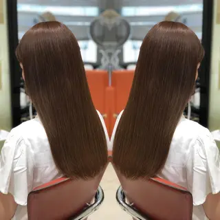 セミロング Y Uのヘアスタイル