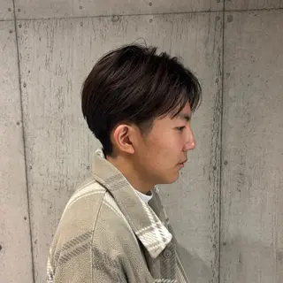 メンズ 🍎ダブルカラー/ ショートボブ🍎リオのヘアスタイル