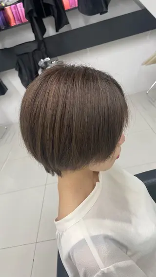 ショート カラー ⭐️無料！カット モデル募集⭐️夕貴のヘアスタイル