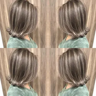 ショート カラー 井上 一平のヘアスタイル