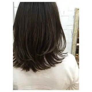 ショート ミディアム セミロング ロング カラー エクステ（レミー毛） NINEのヘアスタイル