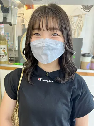 セミロング カラー 🌼sunc HINAMI🌼のヘアスタイル