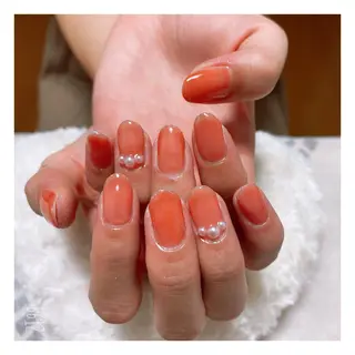 ネイル The Best Beauty受付担当のヘアスタイル