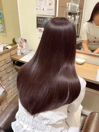 ロング カラー hiyori /韓国ヘアのヘアスタイル