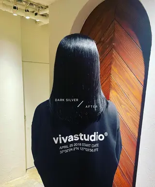 ロング カラー ⌇🌹透明感カラー 🌹ᴍᴇɢᴜᴍɪ ⌇のヘアスタイル