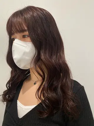 ロング カラー レイヤー・ナチュラル RUKUのヘアスタイル