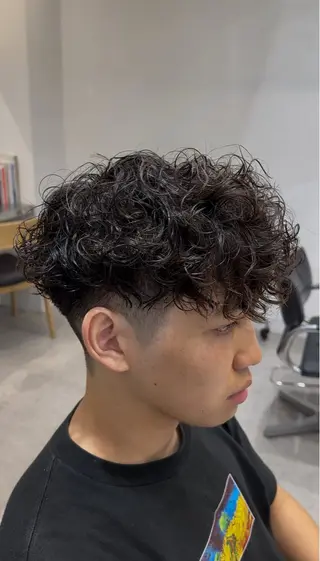 ショート パーマ メンズ 【fifth】 武井音和のヘアスタイル