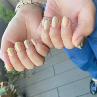 ネイル 𝕄𝕚𝕪𝕦🤍 自由が丘⌇パラジェルのネイルデザイン