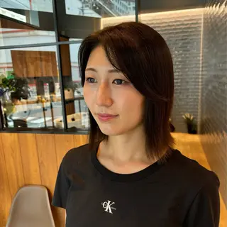 ショート Natsuki/韓国 ボブ/レイヤーカットのヘアスタイル