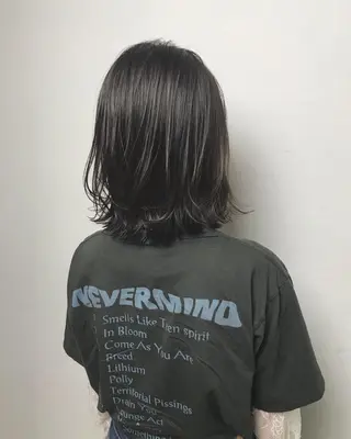 ミディアム カラー ヘアアレンジ 岩田菜央 《武蔵小杉》のヘアスタイル