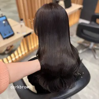 ロング カラー Ella所属・nana【艶髪】/ レイヤー/縮毛矯正のヘアスタイル