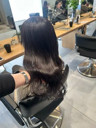 ロング カラー 🧚つやさらhair 🧚manakaのヘアスタイル