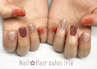 ネイル Hair salon Irie所属・與儀 知佳のネイルデザイン