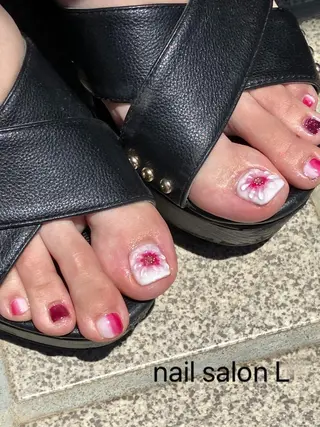 ネイル 吉川市 ネイルサロンLのネイルデザイン