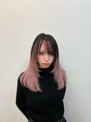 セミロング meulu-所属・渡邉 怜のヘアスタイル