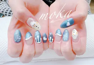 ネイル 胡蝶蘭レディースサロ ンNailMOKAのネイルデザイン