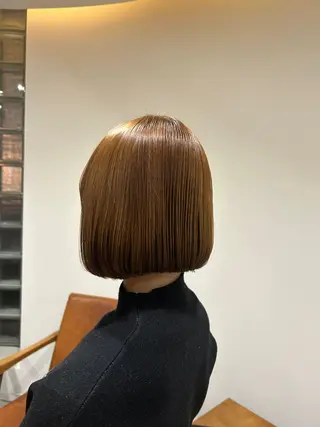 ミディアム Lumier de mashu所属・nana/ボブ/ レイヤー/メンズのヘアスタイル