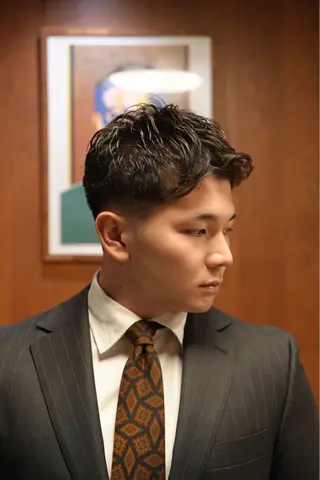 メンズ メンズパーマ いしだ りょうのヘアスタイル