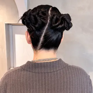 ヘアアレンジ 🍈yurina 福岡/パーマ🍈のヘアスタイル