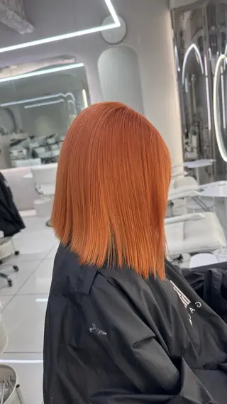 カラー ANN GAGAのヘアスタイル