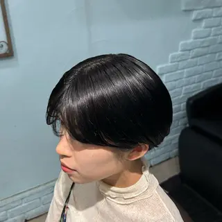 ショート カラー 透明感カラー/外苑前 /MIRAI🇰🇷のヘアスタイル