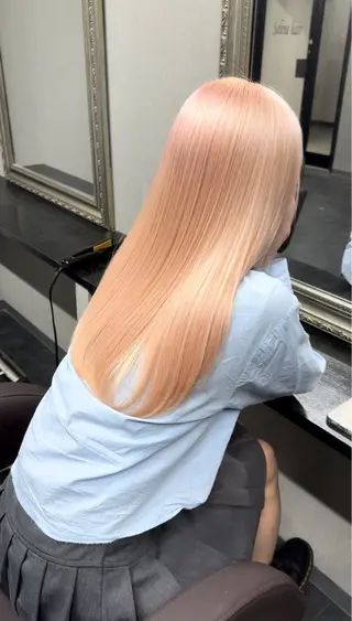 ロング カラー Selenehair 三条本店のヘアスタイル