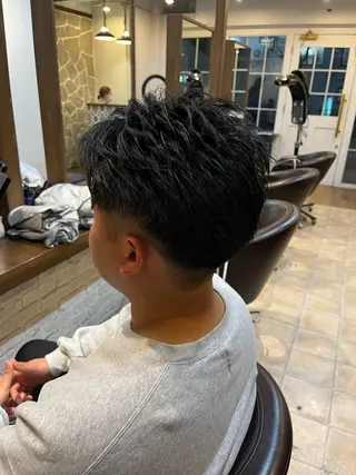 ショート メンズ Cecil hair JR尼崎店所属・JR尼崎店 村田 優真のヘアスタイル