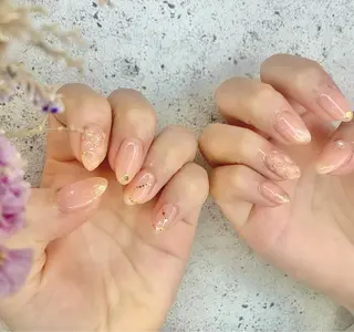 ミディアム カラー パーマ ヘアアレンジ メンズ キッズ ネイル マツエク・マツパ アイブロウ Salon Ｋのネイルデザイン