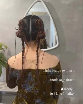 ロング ヘアアレンジ お呼ばれセット🕊️ 高円寺/太田和のヘアスタイル