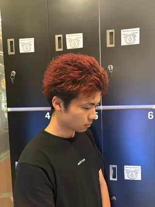 ショート カラー メンズ PHENOMENON /韓国Y2K/keiのヘアスタイル