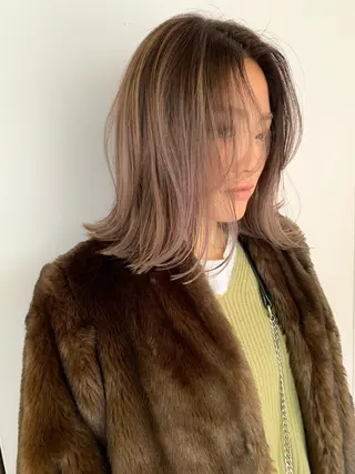 ミディアム カラー STELLA所属・心斎橋なんば 大野竜輝のヘアスタイル