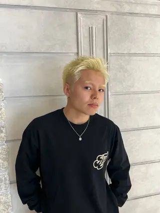 カラー メンズ 🎀ハイトーン🎀/ Chizukiのヘアスタイル