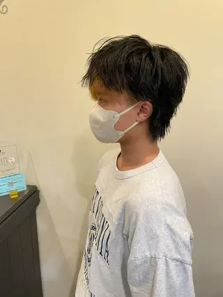 メンズ 亀川蓮 Agu hairのヘアスタイル