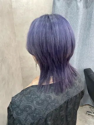 カラー メンズ 荒川 桃花のヘアスタイル