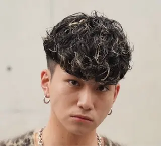 パーマ メンズ 仙台フェザーパーマ/ fifth/遠藤楓雅のヘアスタイル