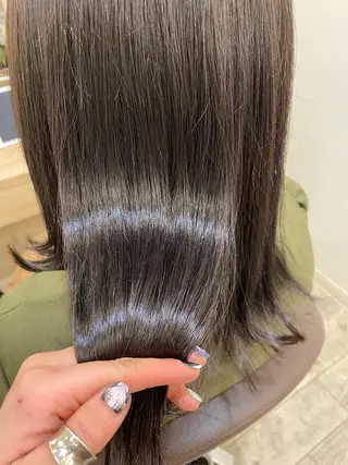 セミロング カラー マツモト カラー/ショートボブのヘアスタイル