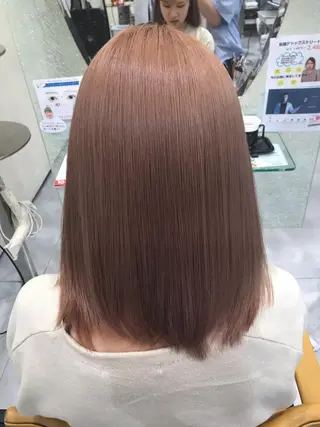 ミディアム 三田 豪のヘアスタイル