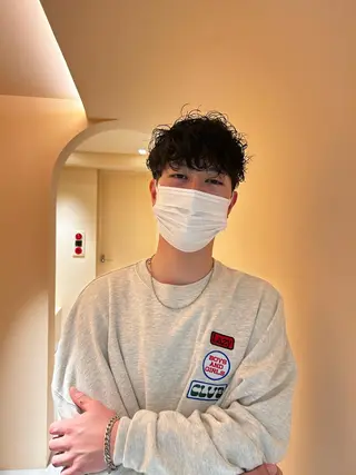 パーマ 暗髪🐈‍⬛艶髪☔︎ 愛弥のヘアスタイル