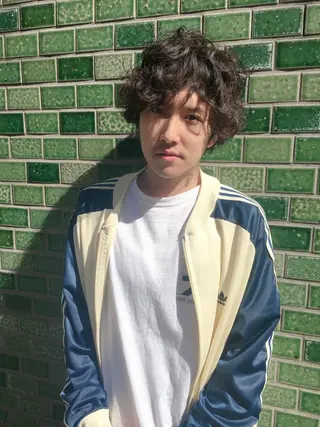 ショート カラー パーマ メンズ Toiro 横浜所属・海外ヘア／レイヤー カットNatsuのヘアスタイル