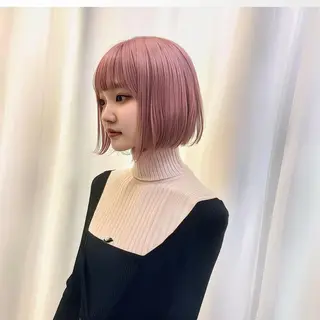 カラー corazon ブリーチのヘアスタイル