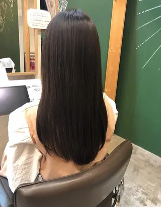 ロング カラー カノエ 乃木店のヘアスタイル