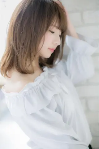 ミディアム カラー パーマ ヘアアレンジ マツエク・マツパ tissue ティッシュのマツエク・マツパデザイン