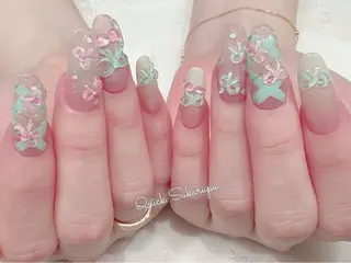 ミディアム Quick Sukarupu 高田馬場店所属・Quick Sukarupuのネイルデザイン