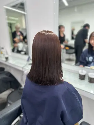 ミディアム 💖ベージュ💖 MEARIのヘアスタイル