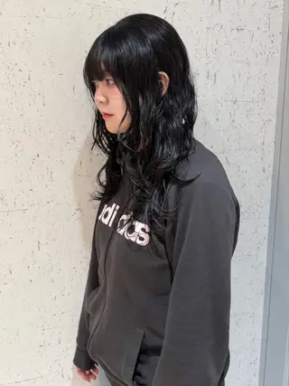 セミロング カラー パーマ mai / linoah˚✧のヘアスタイル