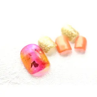 ネイル ネイルサロン　ルシェルアイ所属・嶋田 咲野のネイルデザイン